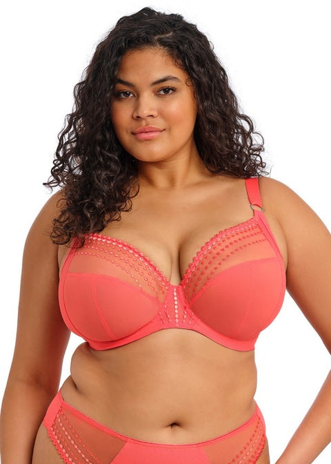 Reggiseno Matilda Plunge Bra Ideale Per Coppe Abbondanti con J-hook Sunset