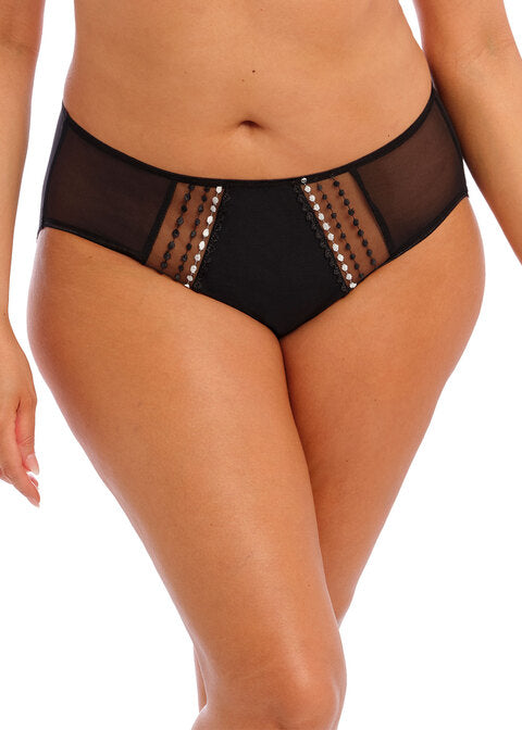 Matilda Black Slip A Vita Media Anche Taglie Curvy Nero