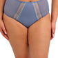 Elomi Matilda Slip A Vita Alta Leggermente Contenitivo Anche Taglie Curvy Lunar Blue