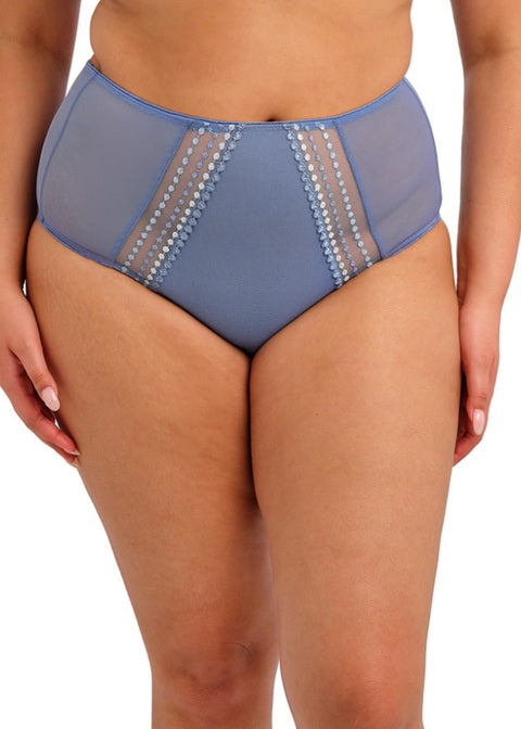 Matilda Slip A Vita Alta Leggermente Contenitivo Anche Taglie Curvy Lunar Blue
