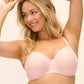 Rebecca Essential Reggiseno Con Ferretto E Coppe Microforate Spacer Blush