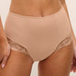 Fantasie Reflect Slip A Vita Alta Contenitivo con Pizzo e Microfibra Laser Nude