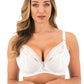 Fusion Lace Reggiseno Con Ferretto E Coppe Leggermente Imbottite Rivestite In Pizzo Bianco