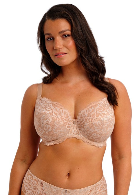 Emmaline Reggiseno Con Ferretto E Coppe Soft Ricamate Natural Beige