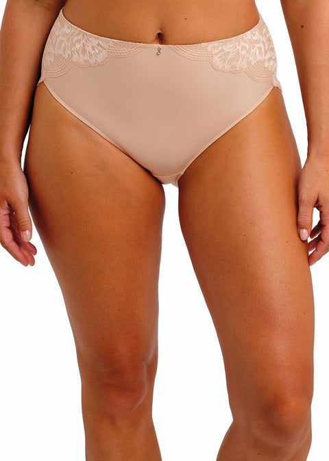Emmaline Slip A Vita Alta Leggermente Contenitivi Natural Beige