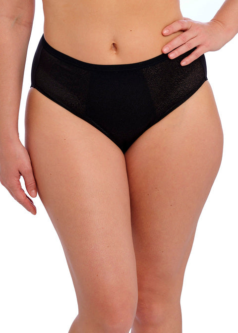 Demure Slip A Vita Alta Leggermente Contenitivi Nero