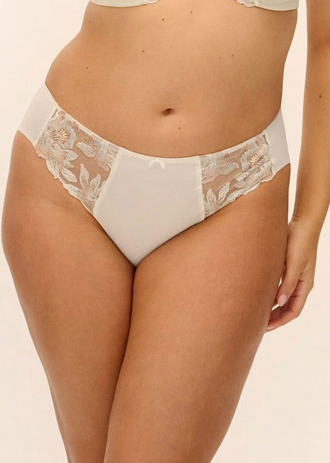 Magdalena Slip A Vita Bassa Ivory