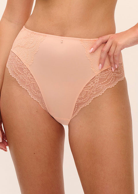 Fantasie Cesile Slip A Vita Alta Peach Sorbet