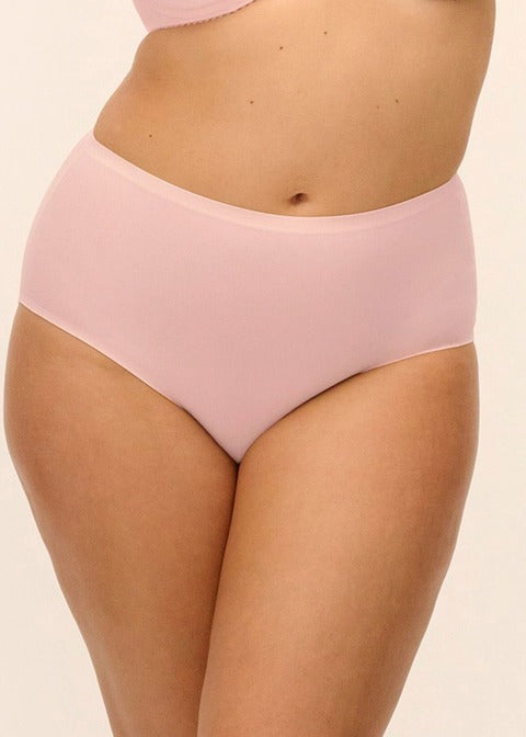 Fantasie Smoothease Slip A Vita Alta Liscio Effetto Taglio Laser Blush