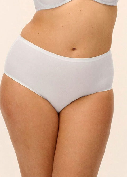 Fantasie Smoothease Slip A Vita Alta Liscio Effetto Taglio Laser Ivory