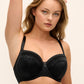 Fantasie Illusion Reggiseno Liscio e Minimizer con Ferretto e Side Support Nero