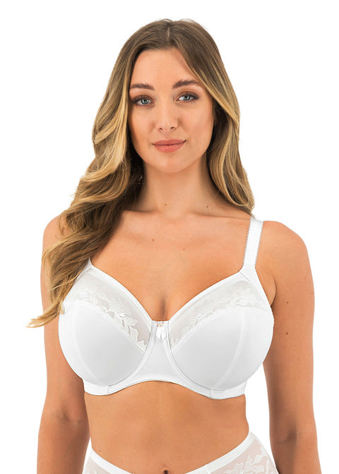 Illusion White UW Side Support Bra