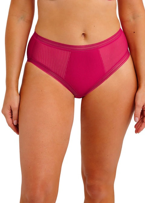 Fantasie Fusion Slip A Vita Bassa Elasticizzati In Vita Framboise