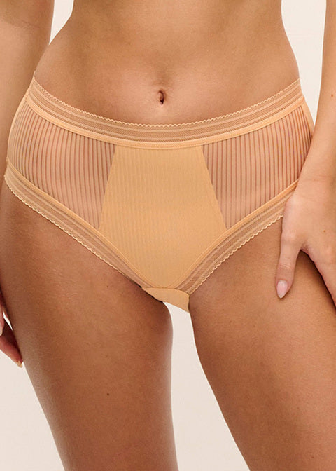 Fusion Brief Slip A Vita Bassa Elasticizzati In Vita Sand