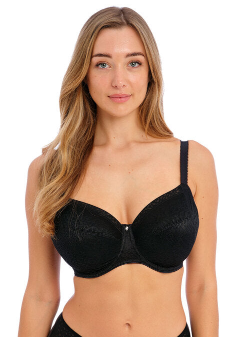 Envisage Black Reggiseno Con Coppe Non Preformate E Ferretto