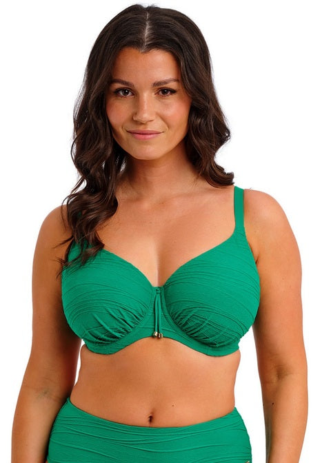 Beach Waves Reggiseno Costume Con Ferretto E Coppe Morbide Verde