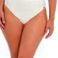 Beach Waves Slip Costume A Vita Alta Bianco