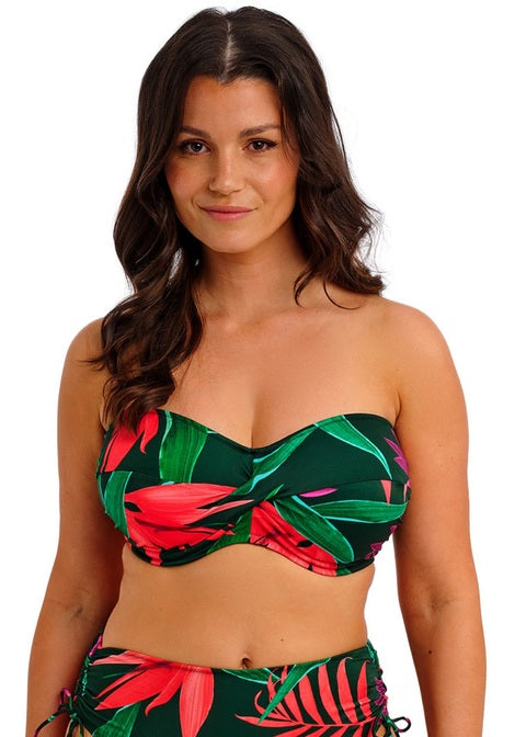 Pichola Reggiseno Costume A Fascia Con Spalline Removibili