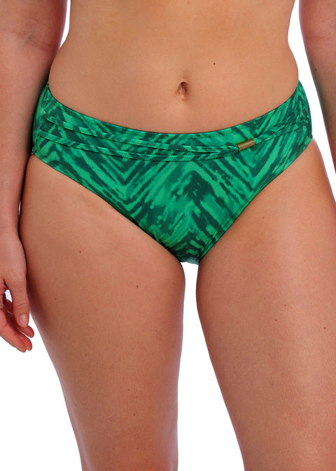 Punta Mita Emerald Mid Rise Bikini Brief