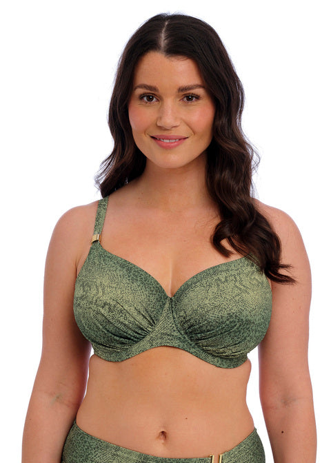 Maya Bay Peridot Full Cup Bikini Top