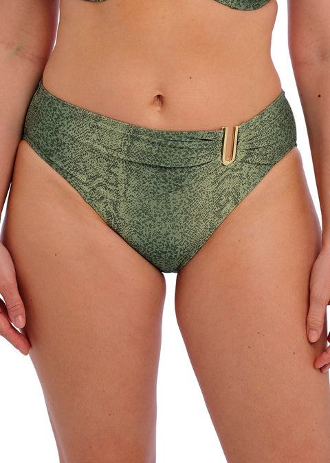 Maya Bay Peridot Mid Rise Bikini Brief
