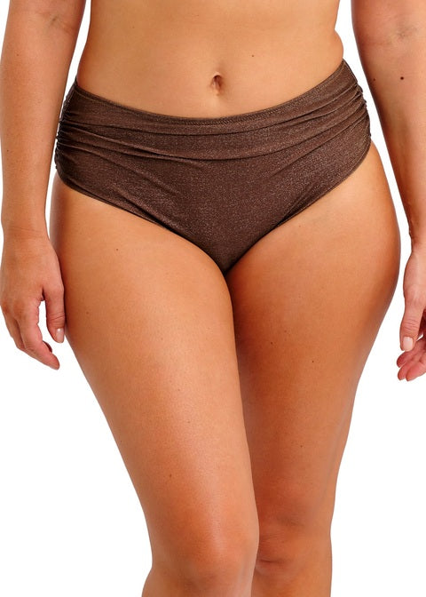 Sabana Slip Costume A Vita Media Arricciato Sulla Parte Anteriore