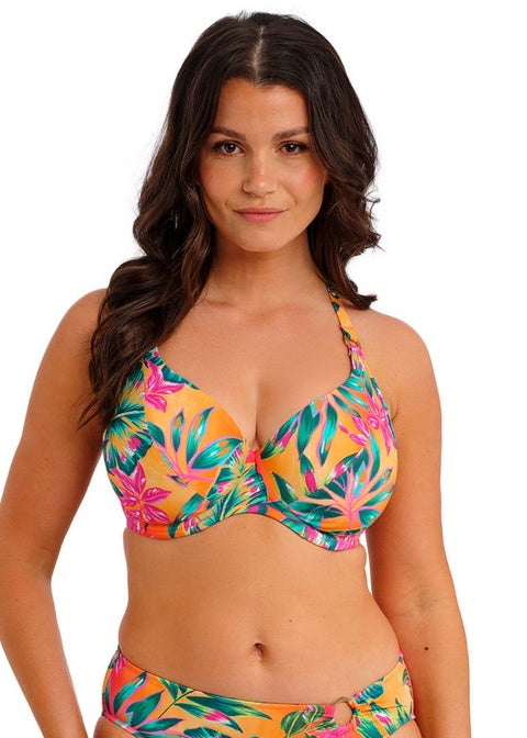 Sunset Reef Reggiseno Costume Con Scollo All'Americana