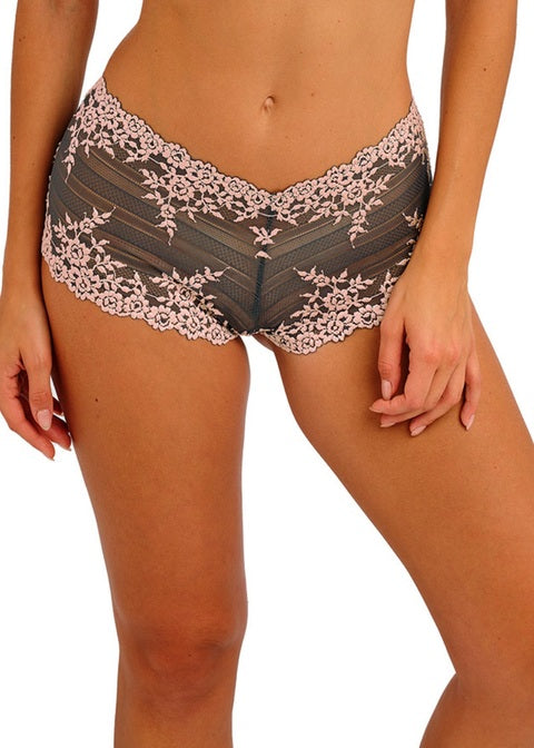 Wacoal Embrace Lace Slip Pantaloncino A Vita Bassa Dark Slate/Cloud Pink
