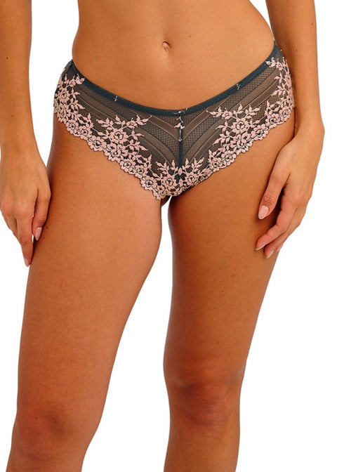 Wacoal Embrace Lace Tanga A Vita Bassa Dark Slate/Cloud Pink