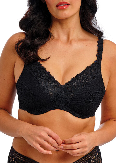 Raffine Reggiseno Minimizer Con Ferretto Nero