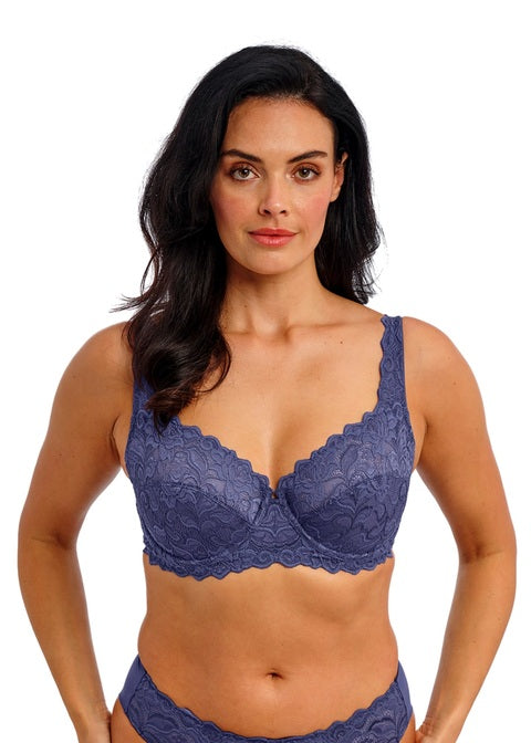 Eglantine Reggiseno Con Ferretto E Coppe Ricamate Dark Azure