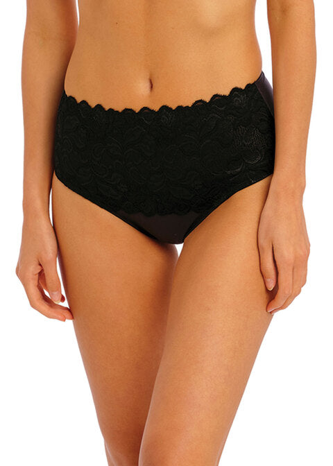 Eglantine Slip A Vita Alta Leggermente Contenitivo Nero