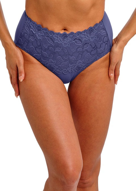 Eglantine Slip A Vita Alta Leggermente Contenitivo Dark Azure