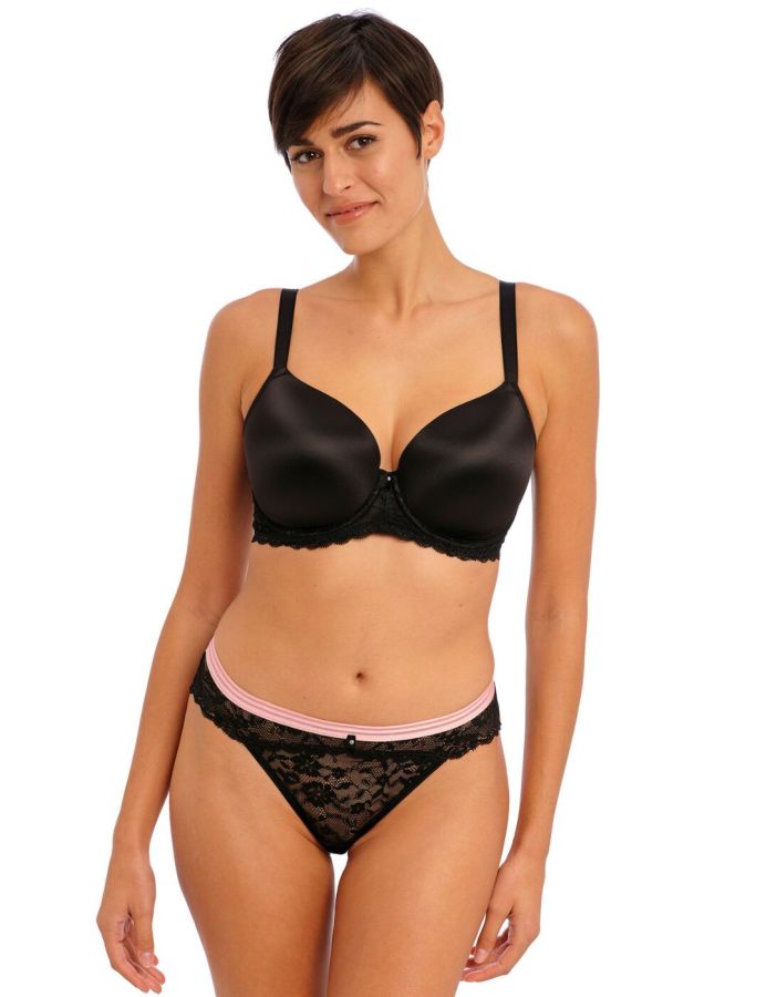 Offbeat Reggiseno Con Ferretto E Coppe Preformate Nero ULTIME TAGLIE PRONTA CONSEGNA