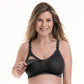 Essential Lace Bralette Per Allattamento Senza Ferretto  Nero