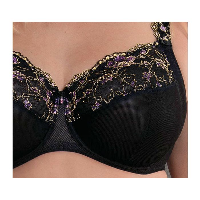 Rosemary Reggiseno Con Ferretto E Coppe Soft Coprenti Nero 5249
