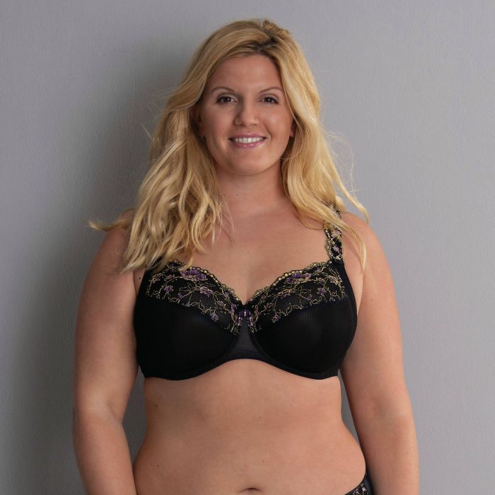 Rosemary Reggiseno Con Ferretto E Coppe Soft Coprenti Nero 5249