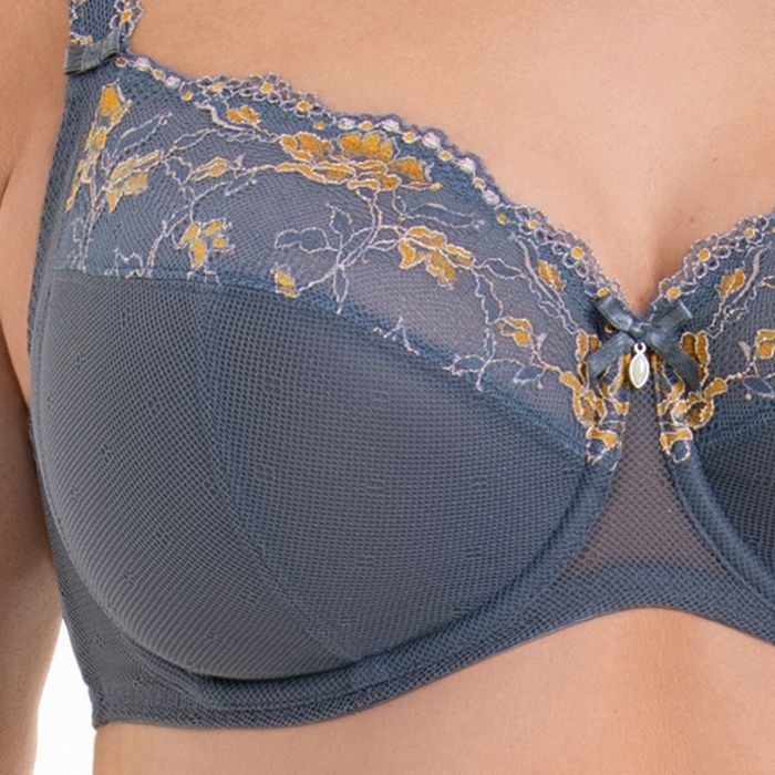 Rosemary Reggiseno Con Ferretto E Coppe Soft Coprenti Sky Grey 5249