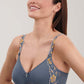 Colette Reggiseno Senza Ferretto Coppe Spacer Sky Grey 5250