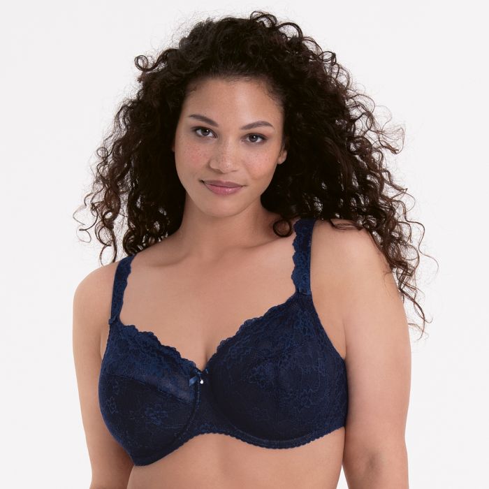 Bobette Reggiseno Con Ferretto E Coppe Soft Coprenti Blu Mare 5289