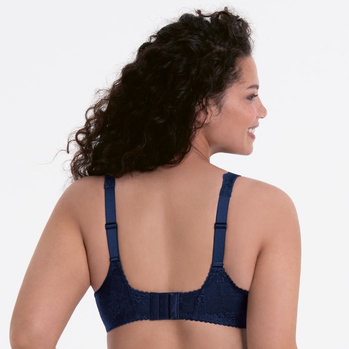 Bobette Reggiseno Con Ferretto E Coppe Soft Coprenti Blu Mare 5289
