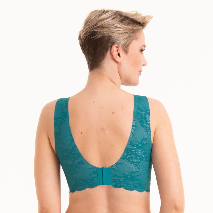 Essential Lace Bralette Senza Ferretto Light Smaragd 5400
