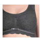 Essential Lace Bralette Antracite 5400 Senza Ferretto Con Coppette Estraibili