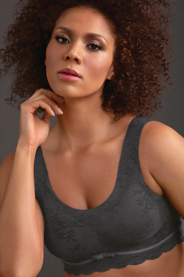 Essential Lace Bralette Antracite 5400