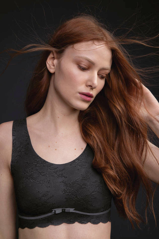 Essential Lace Bralette Antracite 5400