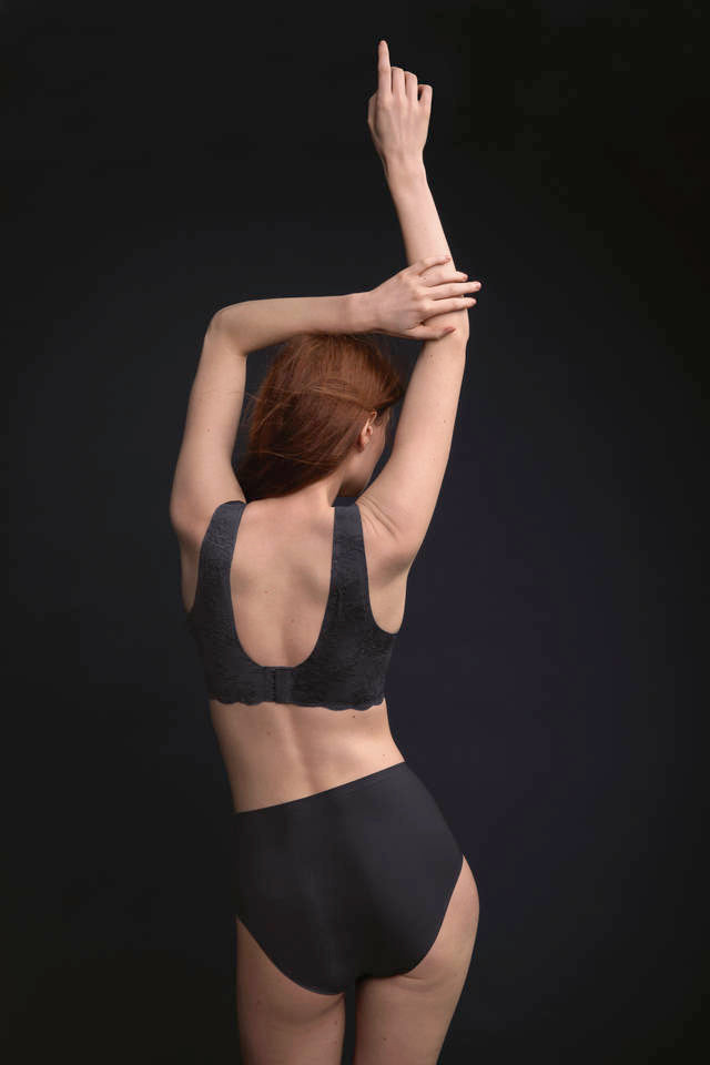 Essential Lace Bralette Antracite 5400