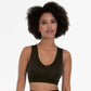 Essential Bralette Nera 5405 Liscia Senza Ferretto Con Coppette Estraibili