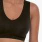 Essential Bralette Nera 5405 Liscia Senza Ferretto Con Coppette Estraibili
