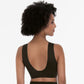 Essential Bralette Nera 5405 Liscia Senza Ferretto Con Coppette Estraibili