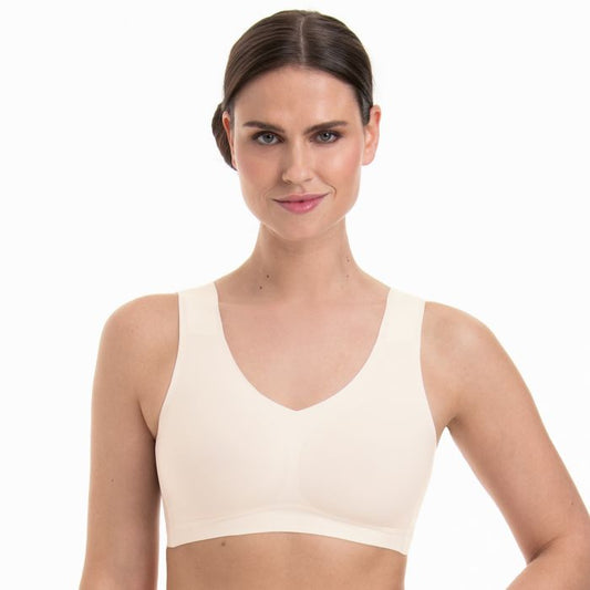 Essential Bralette Cristallo 5405 Liscia Senza Ferretto Con Coppette Estraibili